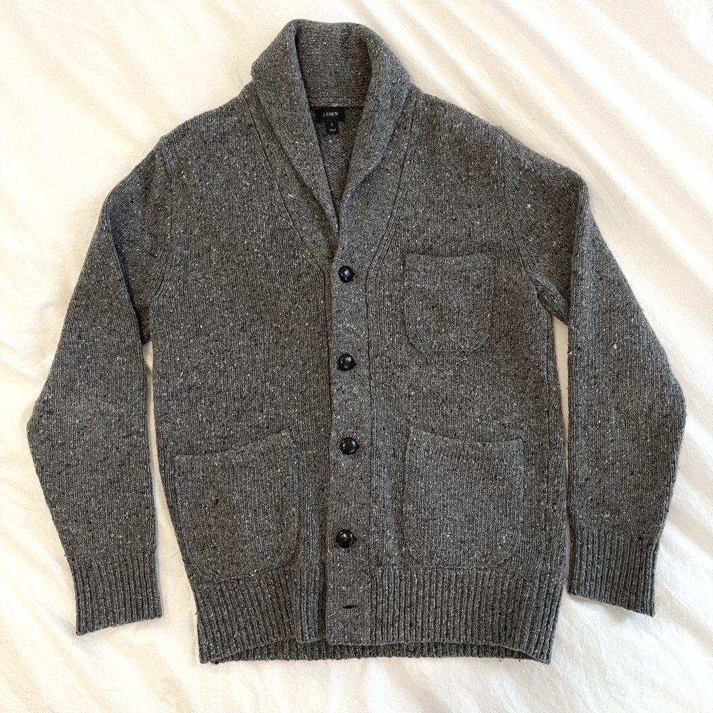 J Crew Shawl Collar Cardigan Sweater